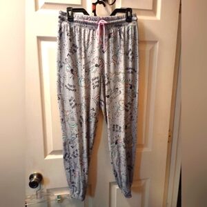 Briefly Stated Unicorn Pajama Pants Size Medium